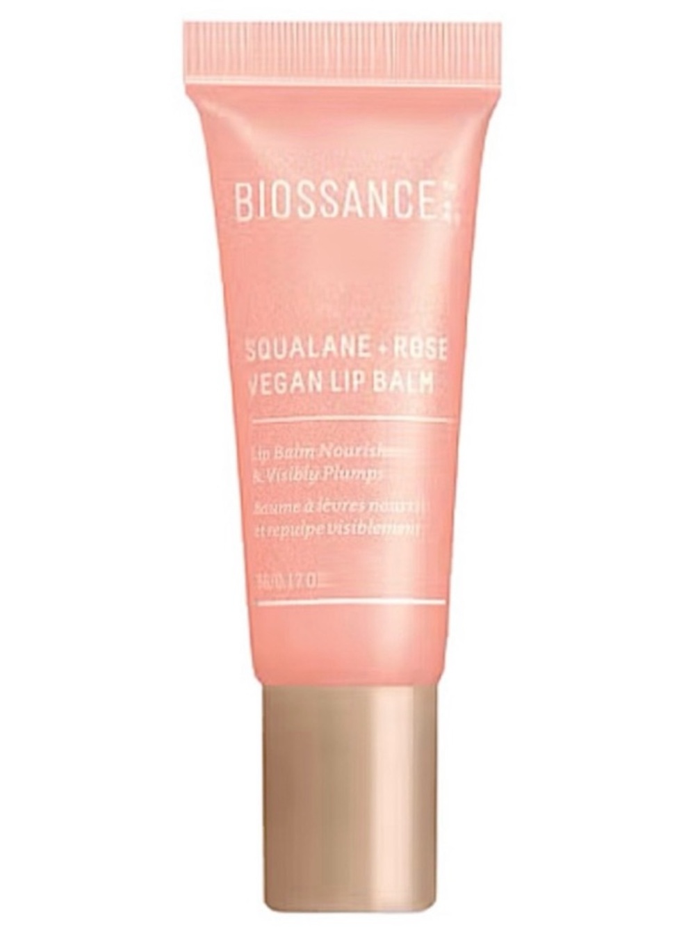 Biossance Squalane + Rose Vegan Lip Balm .17oz